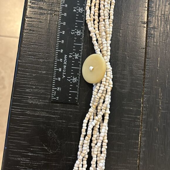 Beachy Boho Multi-Strand Beaded Belt - Picture 6 of 7